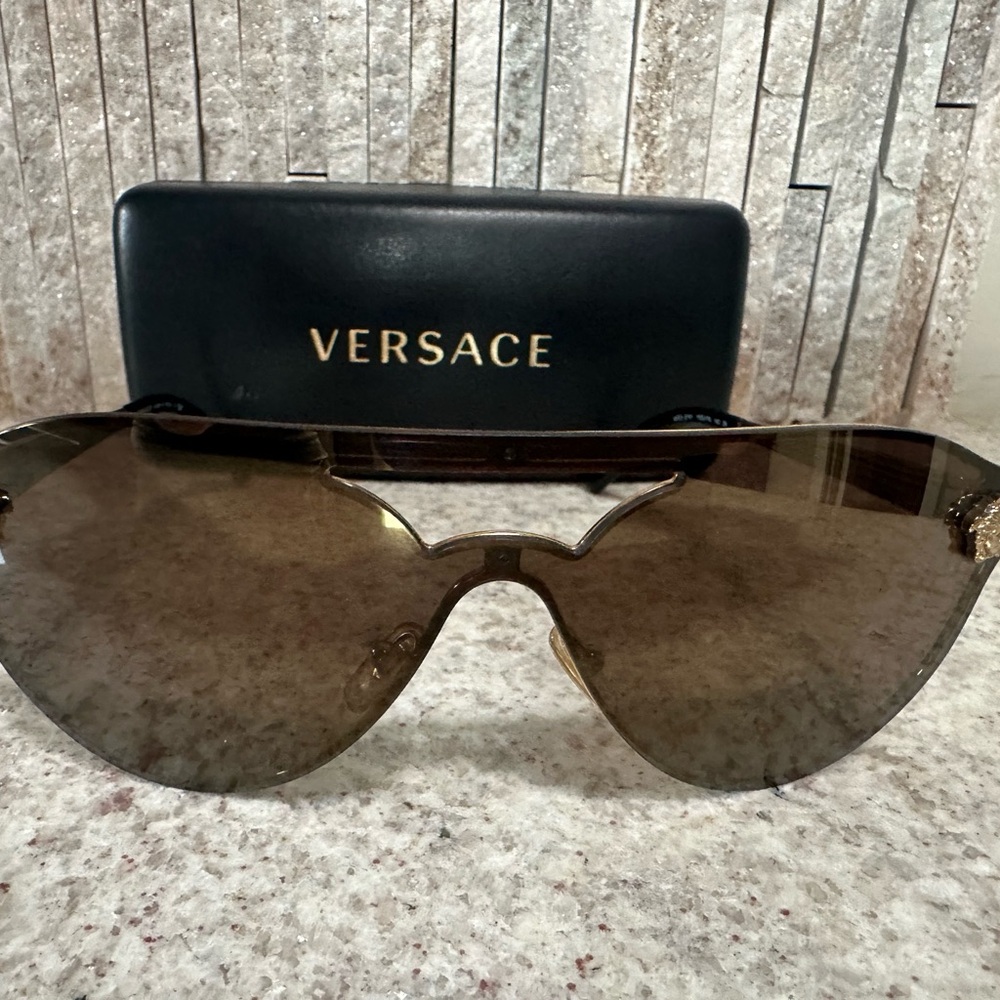 Versace Women's Black Sunglasses